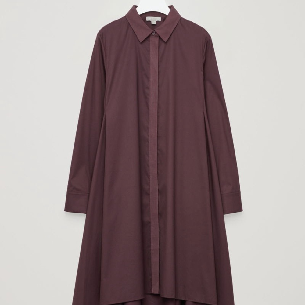 COS Elegant Purple Women's Dress asymmetrical